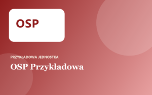 OSP Przykładowa (przykład)
